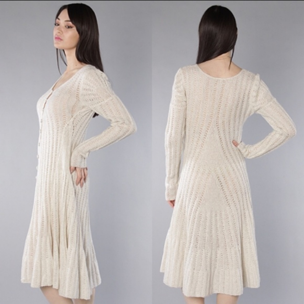Free People Victorian Angel Cardigan